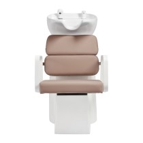 Myjnia fryzjerska Gabbiano Porto biało-beżowa