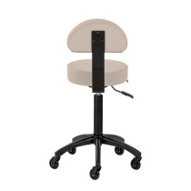 Taboret fryzjerski Gabbiano D026 beżowy