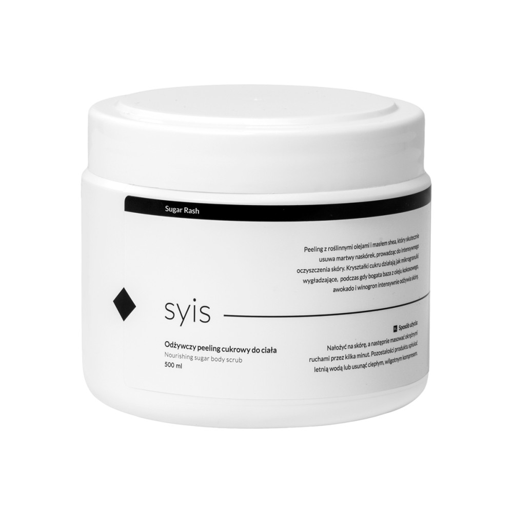 Syis Sugar Rash - Odżywczy Peeling Cukrowy do Ciała 500 ml