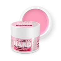 Claresa Żel budujący Hard&easy builder gel french pink 45g