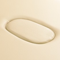 Balance stół składany do masażu aluminiowy 2 segmentowe cream