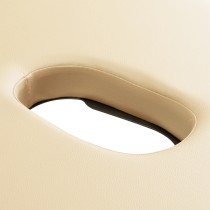 Balance stół składany do masażu aluminiowy 2 segmentowe cream
