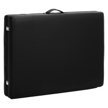 Stół składany do masażu drewniany Balance Lux 2 segmentowy 190x70 czarny