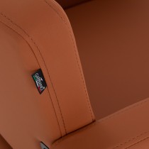 Fotel fryzjerski Gabbiano Vitoria brązowy