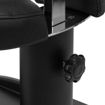 Brodzik Azzurro z masażerem i wózkiem czarnym 