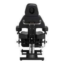 Fotel hydrauliczny do tatuażu Pro Ink 605 płynna regulacja czarny