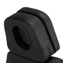 Fotel hydrauliczny do tatuażu Pro Ink 605 płynna regulacja czarny