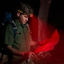 Latarka LED 250 lumenów - czołówka LED CAT CT4120