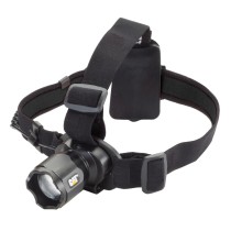 Latarka LED 220 lumenów - czołówka LED zoom CAT CT4200