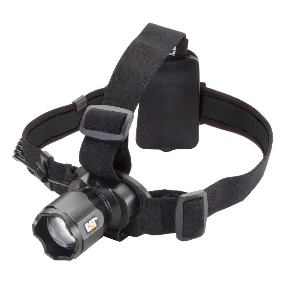 Latarka LED 220 lumenów - czołówka LED zoom CAT CT4200