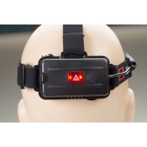 Latarka LED 380 lumenów - czołówka LED zoom CAT CT4205