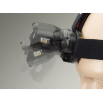 Latarka LED 380 lumenów - czołówka LED zoom CAT CT4205