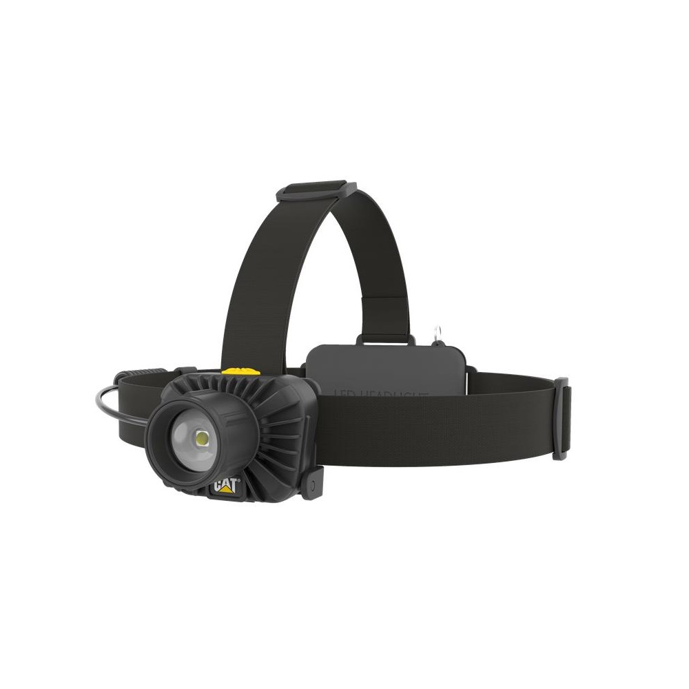 Latarka LED 800 lumenów - czołówka LED CAT CT4305