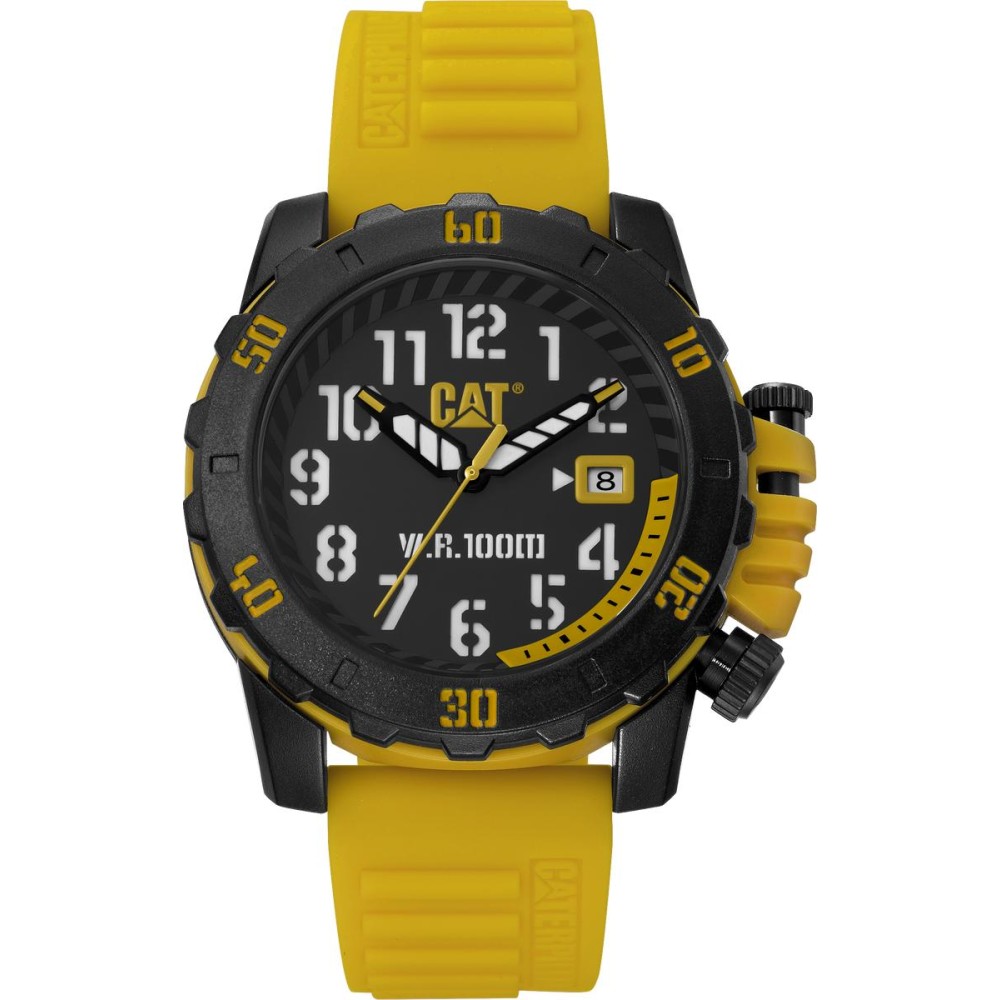 Zegarek CAT Barricade 3HD 44 mm ABS żółty