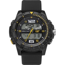 Zegarek analogowy CAT Basecamp ABS - silikonowy pasek