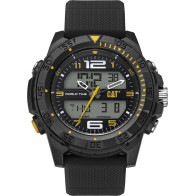 Zegarek analogowy CAT Basecamp ABS - silikonowy pasek