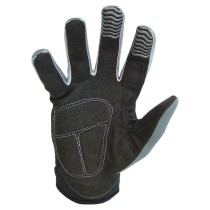 Rękawice robocze skórzane z neoprenem CAT odblask rozmiar L