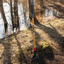 Szpadel z ostrą łyżką CAT J-Series Long Handle Round Point