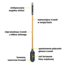 Dołownik sadzarka CAT K-Series Posthole Digger - hartowany