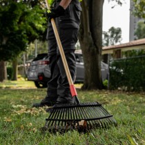 Grabie do liści i trawy CAT K-Series steel 18" - szerokość 45cm