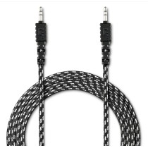 CAT Kabel 3.5mm-3.5mm AUX/AUDIO, 3m, braided nylon