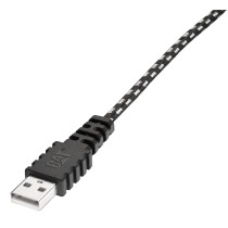 CAT Kabel micro USB/USB, 3m, braided nylon