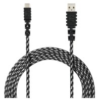 CAT Kabel USB- C/ USB, 1,8m, braided nylon
