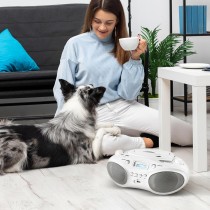 Radioodtwarzacz CD JVC RD-E661W-DAB biały Bluetooth Tuner FM