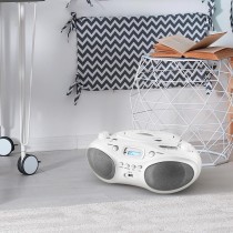 Radioodtwarzacz CD JVC RD-E661W-DAB biały Bluetooth Tuner FM