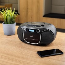 Radioodtwarzacz CD JVC RC-E561B-DAB czarny
