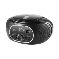 Radioodtwarzacz CD JVC RD-E221B czarny Boombox Tuner FM USB AUX