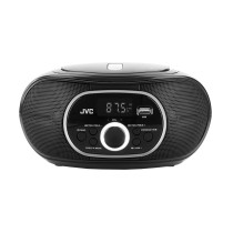 Radioodtwarzacz CD JVC RD-E221B czarny Boombox Tuner FM USB AUX