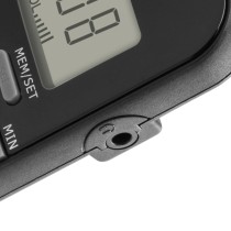 Przenośne radio JVC RA-E411B czarne ultralekkie 80g Tuner AM/FM