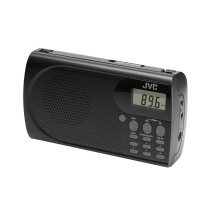 Przenośne radio JVC RA-E431B czarne Tuner FM Antena 