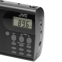 Przenośne radio JVC RA-E431B czarne Tuner FM Antena 