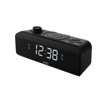 Radiobudzik JVC RA-E211B czarny Tuner FM LED Drzemka