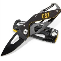 Nóż składany z karabińczykiem 13,3cm CAT Folding Pocket Buddy