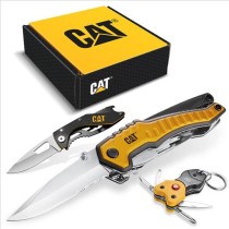 CAT Zestaw XL 3 szt. MultiTool 9w1, Nóż i Brelok 7w1