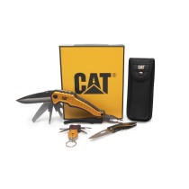 CAT Zestaw XL 3 szt. MultiTool 9w1, Nóż i Brelok 7w1