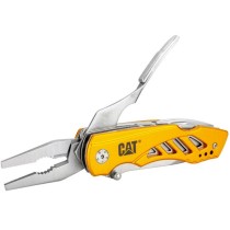 Zestaw Multitool podwójny z nożem i bitami + brelok CAT