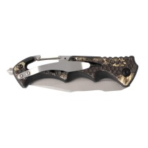 Nóż składany 19cm kolor Camo CAT Folding Knife Real Tree Camouflage