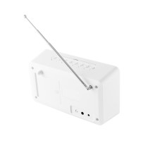 Radio DAB JVC RA-E611W-DAB białe