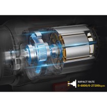Wiertarko- wkrętarka CAT DX155 18V 50Nm LED 1,37kg
