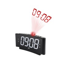 Radiobudzik JVC RA-E314B czarny Tuner FM LED Drzemka