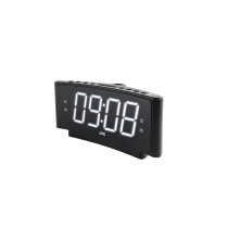 Radiobudzik JVC RA-E314B czarny Tuner FM LED Drzemka