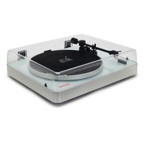 Gramofon AIWA APX-790BT/WT biały – Bluetooth, 33/45 obr./min, preamp, auto stop