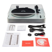 Gramofon AIWA APX-790BT/WT biały – Bluetooth, 33/45 obr./min, preamp, auto stop