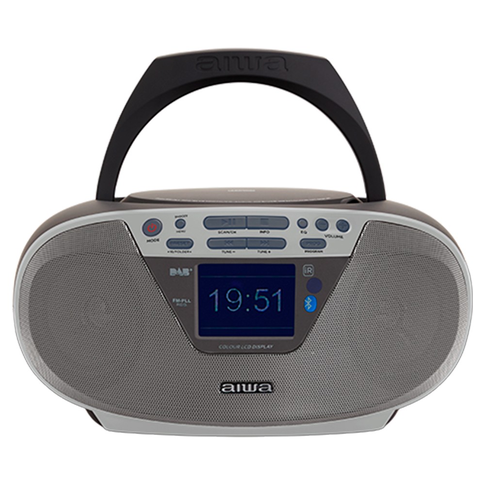  Boombox AIWA BBTU-500 DAB+/FM szary