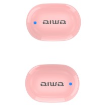 Słuchawki bezprzewodowe dokanałowe AIWA EBTW-150PK różowe