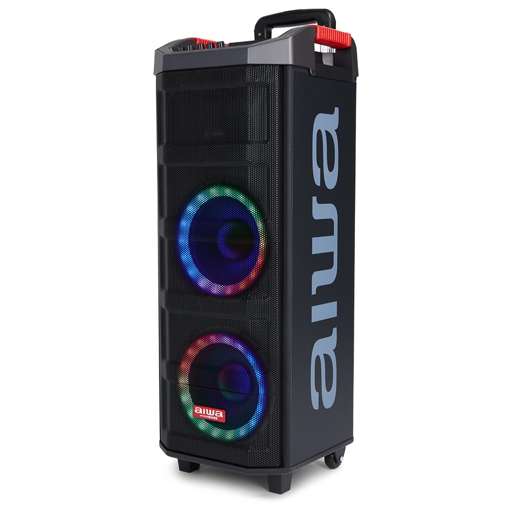 AIWA KBTUS-608MKII Power Audio – 60W, RGB, BT, Karaoke, AUX, USB
